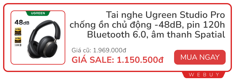 Sale cuối tháng: Tai nghe Ugreen xịn vừa bán đã -42%, giày PUMA chính hãng 888.000đ, điện thoại Tecno chụp ảnh siêu đẹp chỉ 5.74 triệu- Ảnh 4. Sale cuối tháng: Tai nghe Ugreen xịn vừa bán đã -42%, giày PUMA chính hãng 888.000đ, điện thoại Tecno chụp ảnh siêu đẹp chỉ 5.74 triệu- Ảnh 4.
