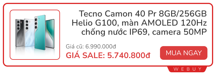 Sale cuối tháng: Tai nghe Ugreen xịn vừa bán đã -42%, giày PUMA chính hãng 888.000đ, điện thoại Tecno chụp ảnh siêu đẹp chỉ 5.74 triệu- Ảnh 5. Sale cuối tháng: Tai nghe Ugreen xịn vừa bán đã -42%, giày PUMA chính hãng 888.000đ, điện thoại Tecno chụp ảnh siêu đẹp chỉ 5.74 triệu- Ảnh 5.