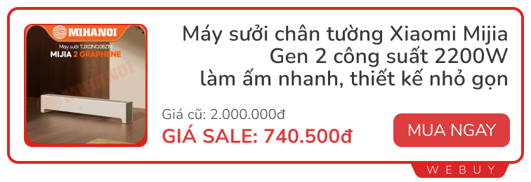 Mùng 10 hàng tháng cũng có sale lớn: Combo cạo râu + tỉa lông mũi Enchen 260.000đ, máy sưởi Xiaomi giảm 60%, đèn diệt côn trùng chỉ hơn 200.000đ...- Ảnh 5. Mùng 10 hàng tháng cũng có sale lớn: Combo cạo râu + tỉa lông mũi Enchen 260.000đ, máy sưởi Xiaomi giảm 60%, đèn diệt côn trùng chỉ hơn 200.000đ...- Ảnh 5.