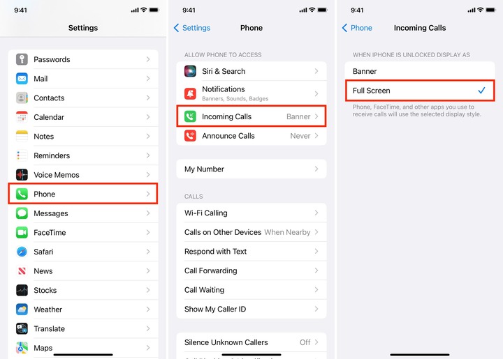 Cách nhận cuộc gọi toàn màn hình trên iPhone- Ảnh 1. Cách nhận cuộc gọi toàn màn hình trên iPhone- Ảnh 1.