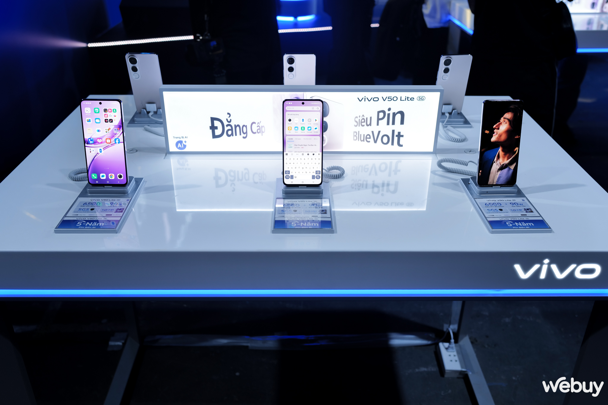 vivo ra mắt điện thoại pin khủng 6.500mAh: Thiết kế bắt mắt, camera 50MP, giá vivo ra mắt điện thoại pin khủng 6.500mAh: Thiết kế bắt mắt, camera 50MP, giá