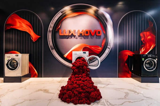 Bộ sưu tập máy giặt - máy sấy Lux Hovo 100% made in Italy