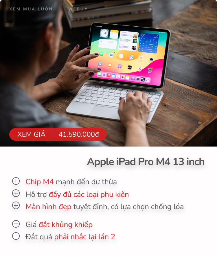 The Verge gọi tên 4 iPad đáng tiền nhất 2025: Máy nào cũng The Verge gọi tên 4 iPad đáng tiền nhất 2025: Máy nào cũng