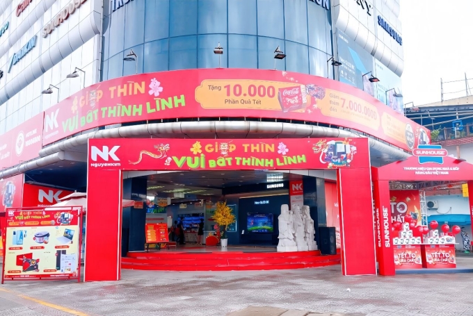 Chương trình ưu đãi được áp dụng tại các trung tâm mua sắm Nguyễn Kim trên toàn quốc. Ảnh: Nguyễn Kim