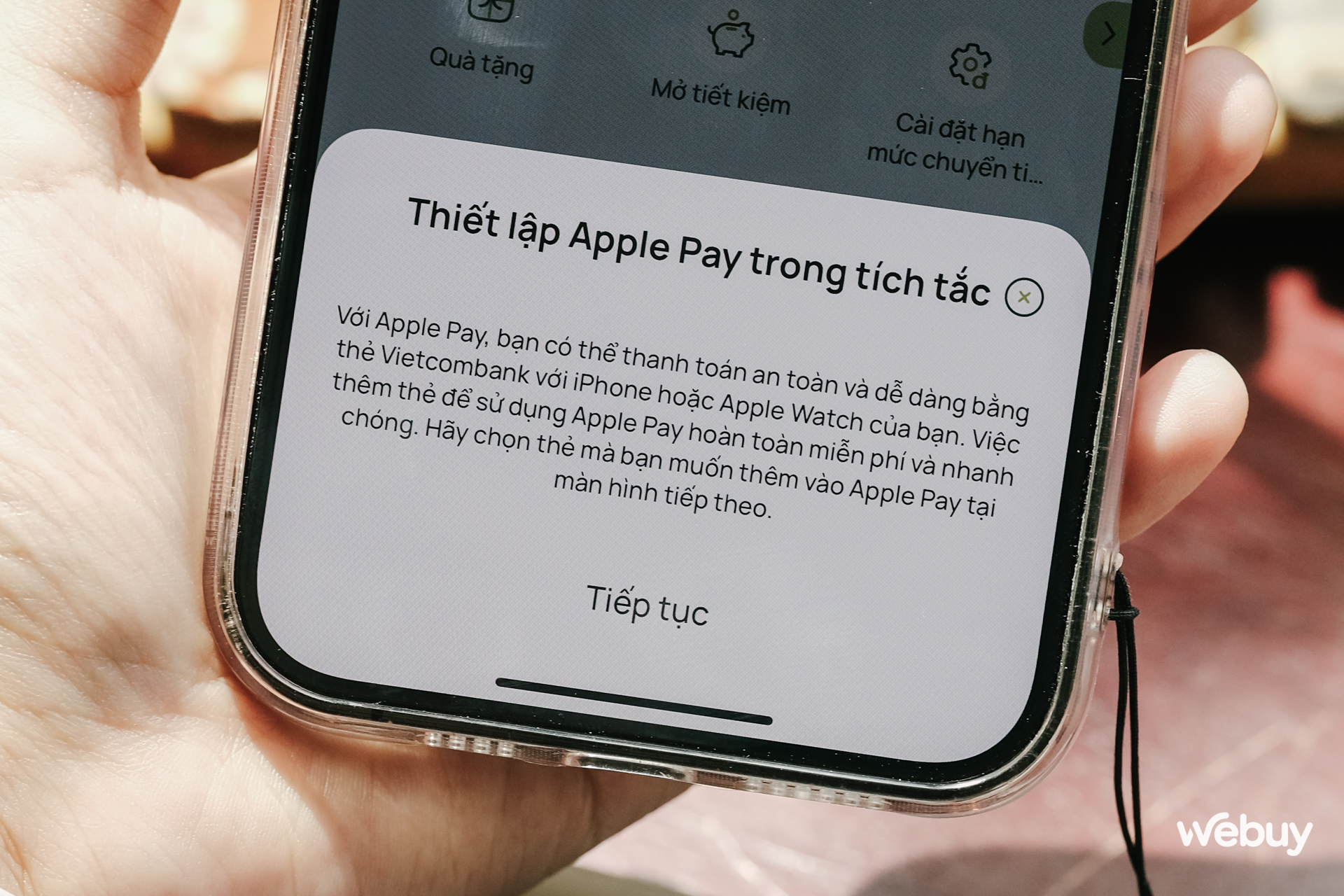 Apple Pay đã hỗ trợ cả thẻ ATM nội địa, dùng cực tiện, đi đâu không cần mang theo thẻ- Ảnh 3. Apple Pay đã hỗ trợ cả thẻ ATM nội địa, dùng cực tiện, đi đâu không cần mang theo thẻ- Ảnh 3.